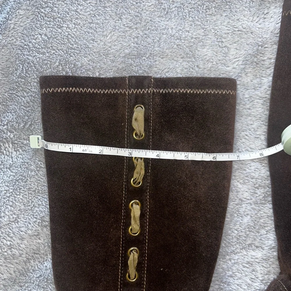 AEROSOLES Dark Brown Wedge Boots